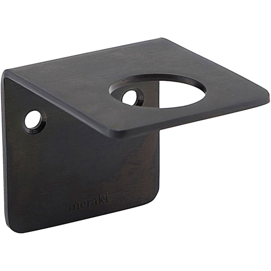 Wall Bracket, Brushed Black Finish, Meraki Badbomber, badskum & badolja