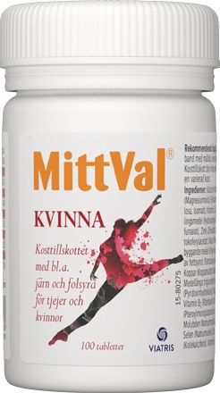 MittVal Kvinna 100 st