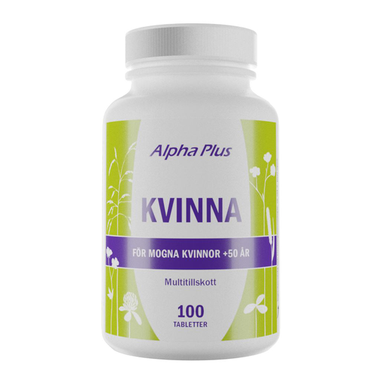 Alpha Plus Kvinna 100 tabletter