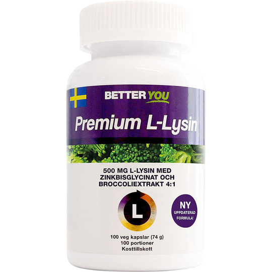 Premium L-Lysin, Better You Kosttillskott & Vitaminer