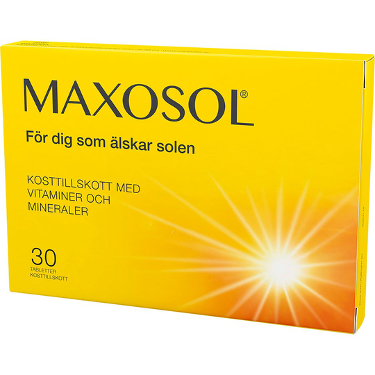 Maxosol, Maxosol Kosttillskott & Vitaminer