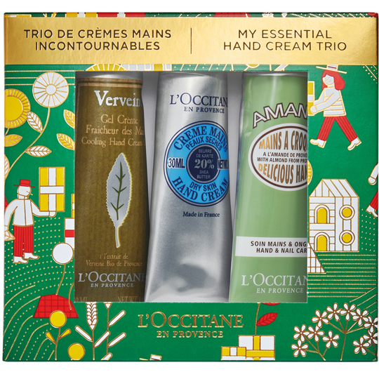 L'Occitane Classic Hand Cream Trio