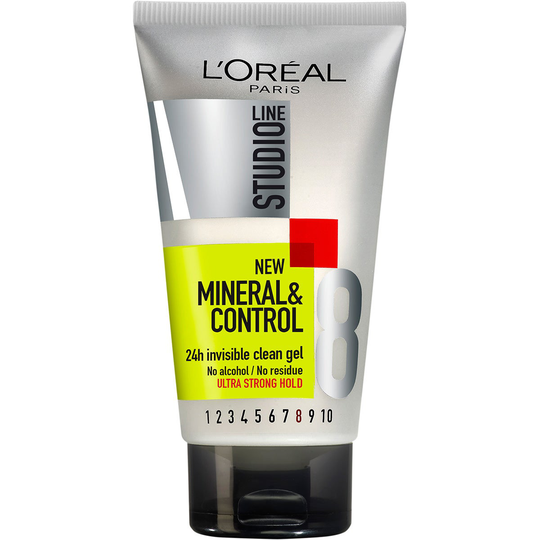 Studio Line Mineral & Control 24h Invisible Clean Gel, 150 ml L'Oréal Paris Stylingprodukter