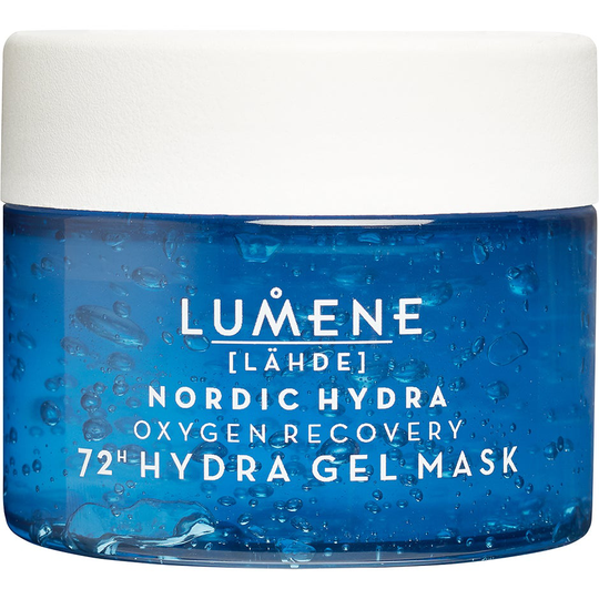 LÄHDE Nordic Hydra Oxygen Recovery 72h Hydra Gel Mask, Lumene Ansiktsmask