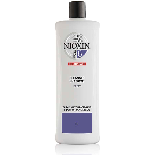 System 6 Cleanser, 1000 ml Nioxin Shampoo