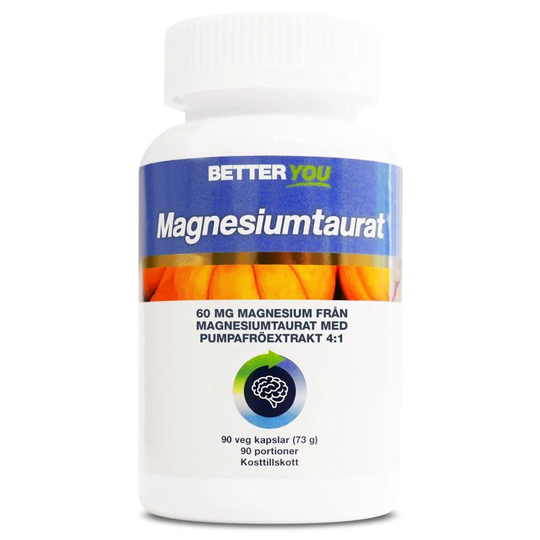 Better You Magnesiumtaurat 90 kapslar
