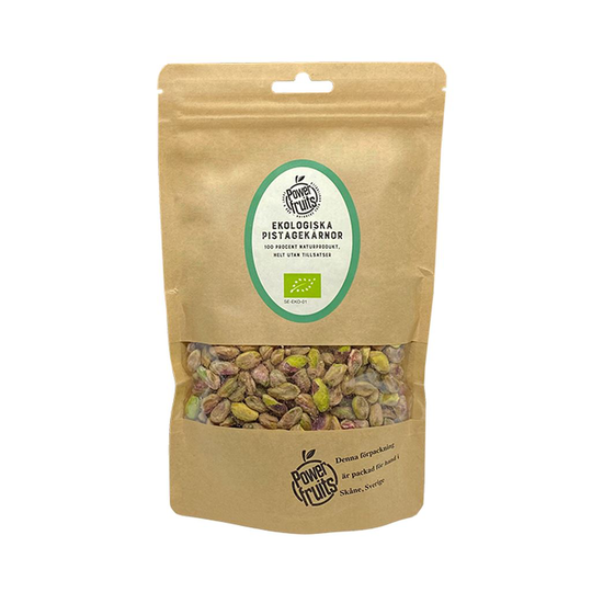 Powerfruits Pistagekärnor Eko Raw 250 g