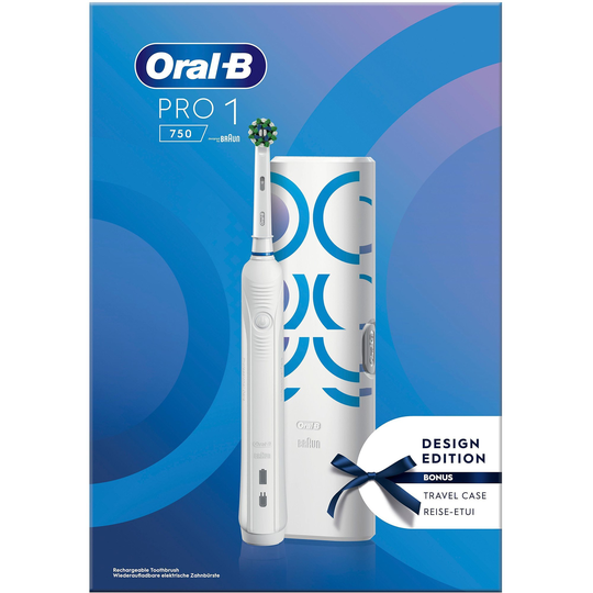 Oral B Pro1 750 White Gift Pack