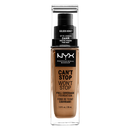 NYX Professional Makeup Cant Stop Wont Stop Foundation 14 Golden Honey