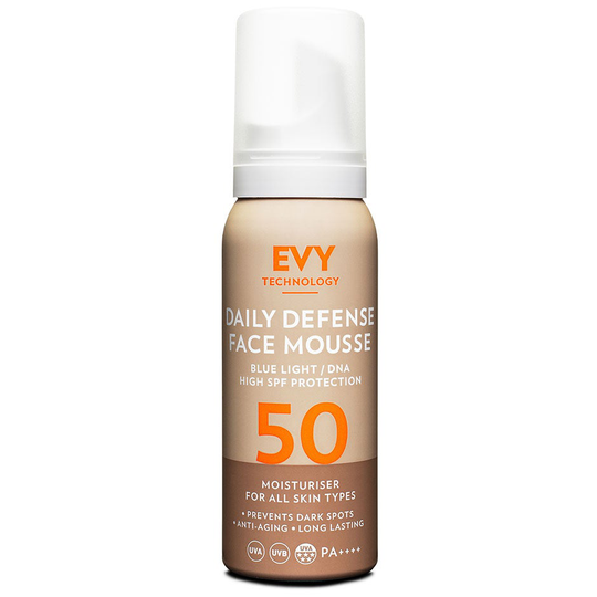 Daily Defence Face Mousse, 75 ml EVY Technology Solskydd & Solkräm