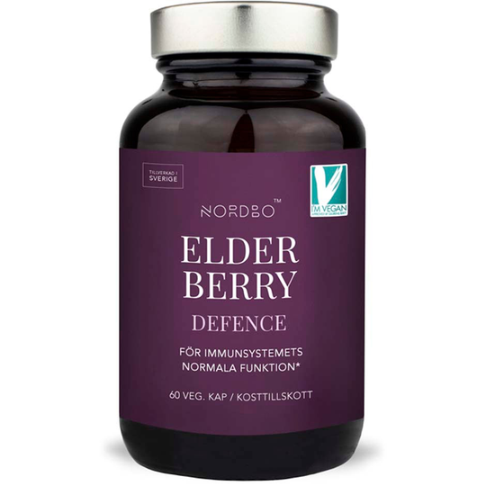 Elderberry, Defence, 60 kap NORDBO Kosttillskott