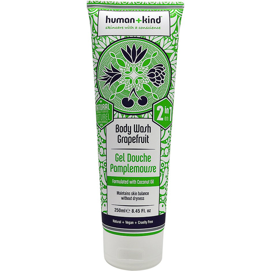 Body Wash Orange, 250 ml Human+Kind Bad- & Duschcreme
