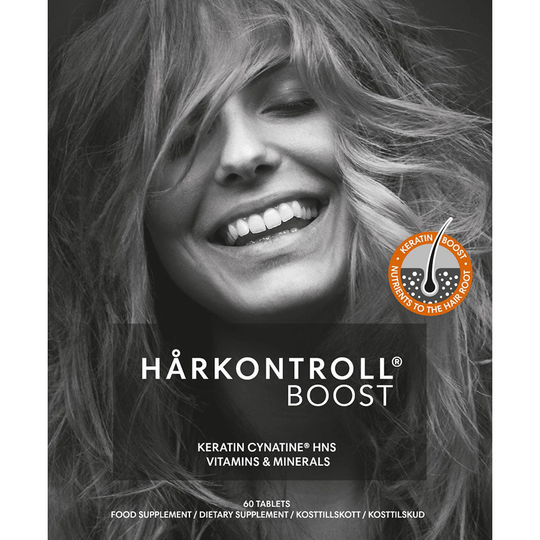 Boost, Hårkontroll Kosttillskott