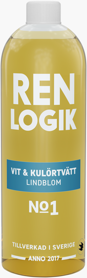 Ren Logik vit- & kulörtvätt lindblom 750 ml
