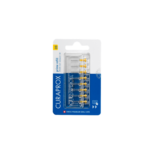 Curaprox CPS 09 Prime refill mellanrumsborstar 8 st