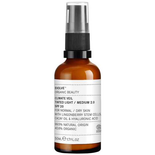 Evolve Organic Beauty Climate Veil Tinted Light/Medium 2.0 SPF20 50 ml