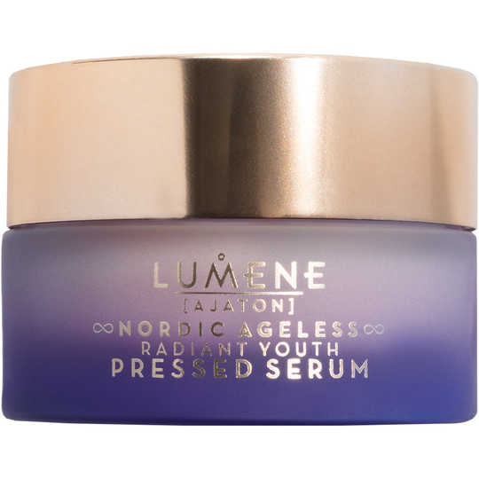 Lumene Ajaton Nordic Ageless Radiant Youth Pressed Serum, 50 ml Lumene Fuktgivande