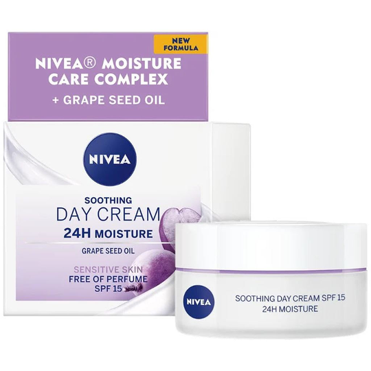 Nivea Soothing Day Cream SPF15 50 ml