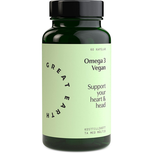 Omega 3 Vegan, Great Earth Kosttillskott & Vitaminer