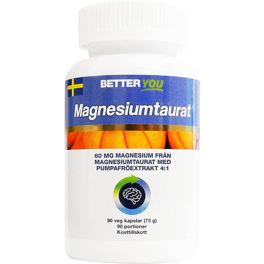 Magnesiumtaurat, Better You Kosttillskott & Vitaminer