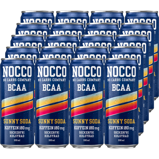 NOCCO BCAA Sunny Soda 20-Pack