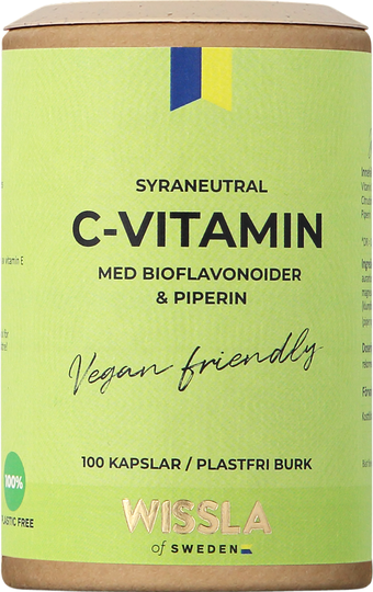 Wissla C-vitamin med Bioflavonoider 100 st