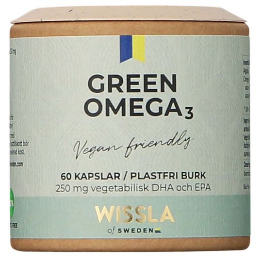 Green Omega, 60 kapslar Wissla of Sweden Kosttillskott & Vitaminer