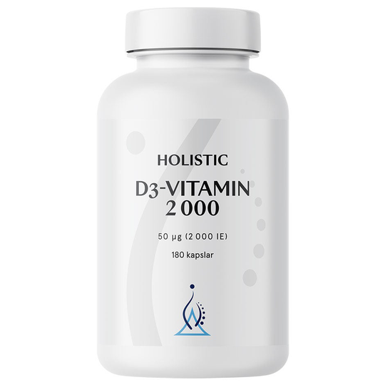 D3-Vitamin 2000, Holistic Kosttillskott & Vitaminer
