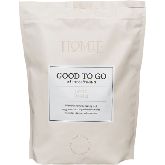 HOMIE Good To Go Lyxig Vanilj 600 g