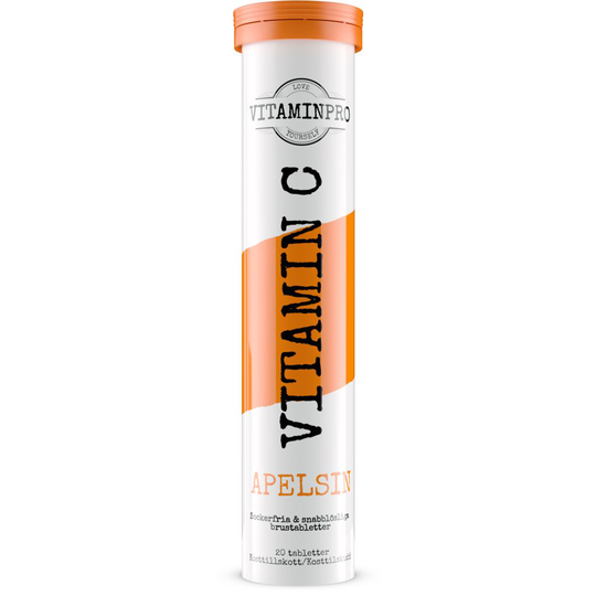 Vitaminpro C-vitamin Brus Apelsin 20 st