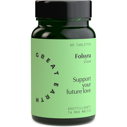Folsyra, Great Earth Kosttillskott