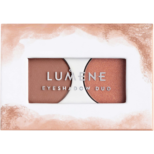 Lumene Bright Eyes Eyeshadow Duo 4 Fresh Autumn