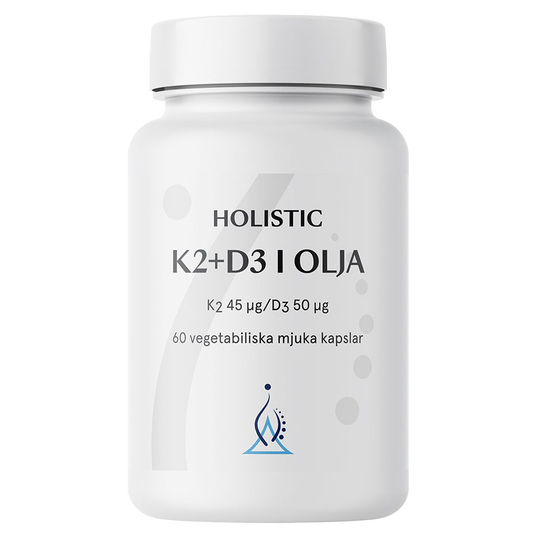 K2+D3-Vitamin I Olja, Holistic Kosttillskott & Vitaminer