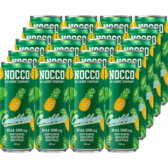 NOCCO BCAA+ Caribbean 20-Pack