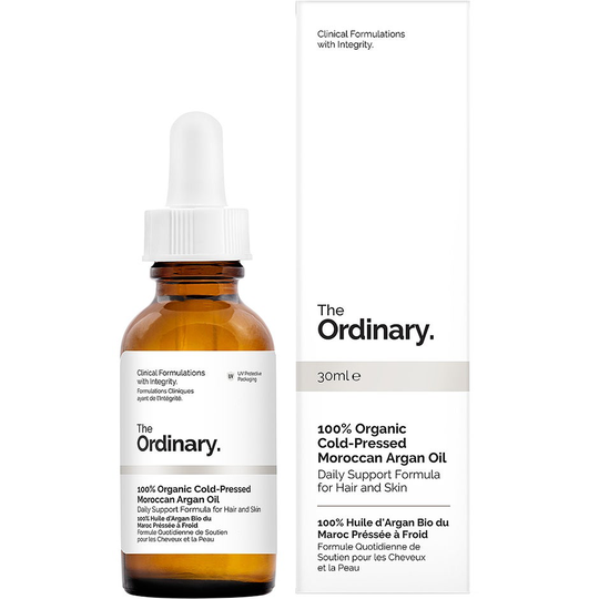 The Ordinary 100% Organic Cold-Pressed Moroccan Argan Oil, 30 ml The Ordinary Hårolja
