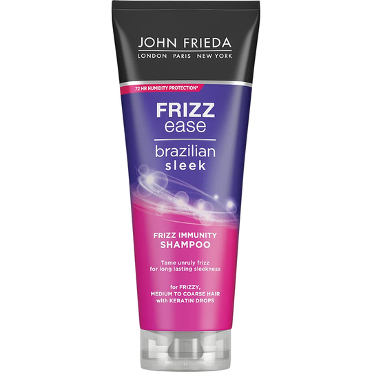 Frizz Ease Brazilian Sleek Shampoo, 250 ml John Frieda Schampo