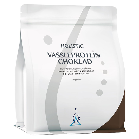 Vassleprotein Choklad, 750 g Holistic Kosttillskott