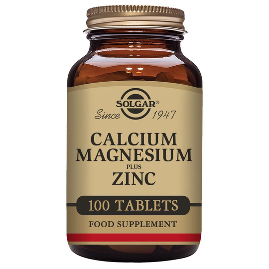 Solgar Calcium Magnesium Plus Zinc 100 tabletter