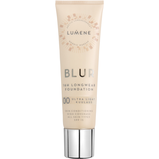 Lumene Blur 16h Longwear Foundation SPF15 00 Ultra Light