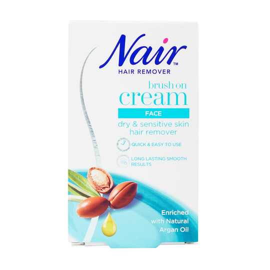 Nair Hair Removar Hair Removal Cream Brush-On Face 50 ml