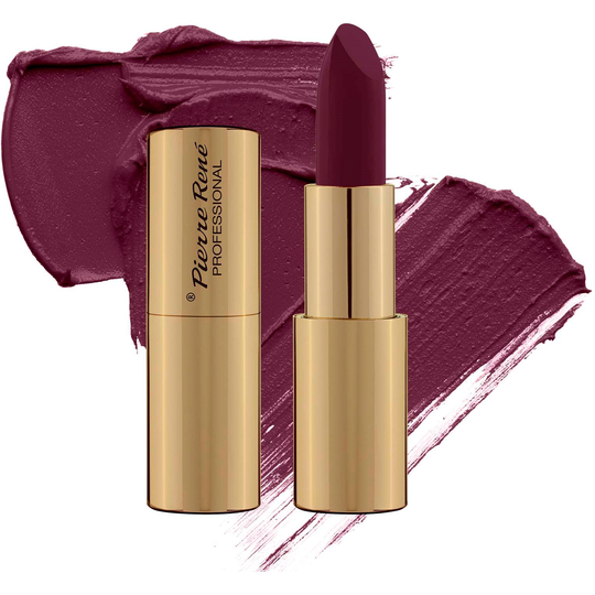 Pierre Rene Royal Mat Lipstick 21 Elegance Plum