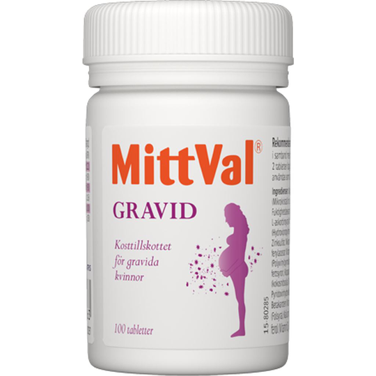 MittVal Gravid 100 tabletter