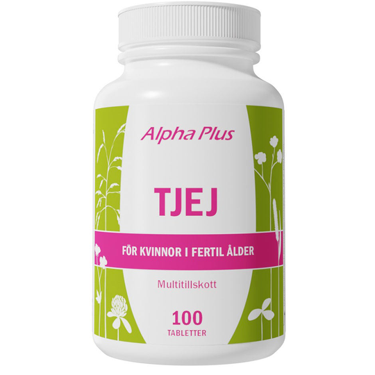 Tjej, Alpha Plus Kosttillskott & Vitaminer