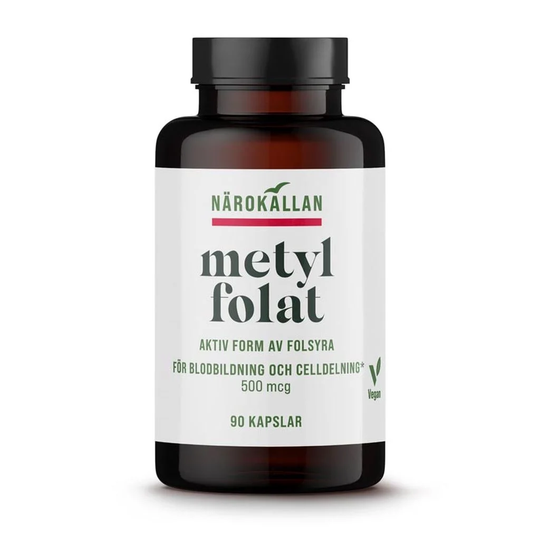 Närokällan Metylfolat 90 kapslar