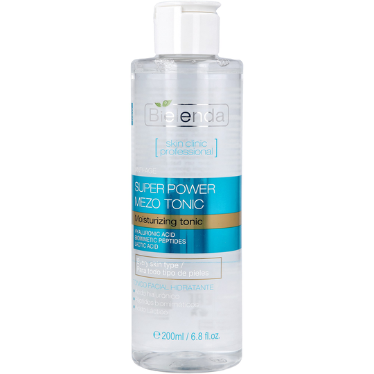 Bielenda SKIN CLINIC PROFESSIONAL face tonic with hialuronic acid 200
