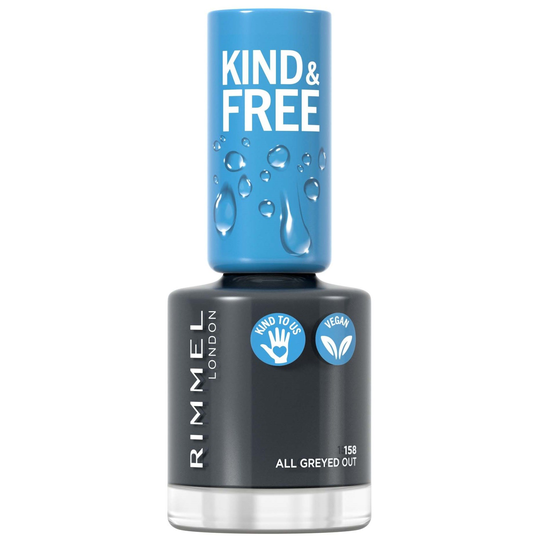 Rimmel Kind & Free clean nail 158 SlateGrey