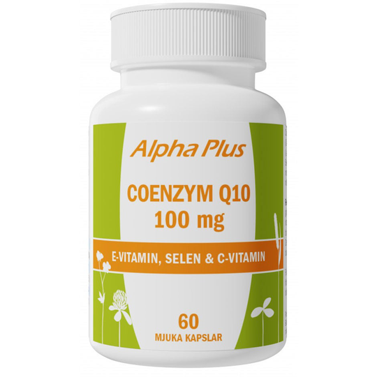 Coenzym Q10, Alpha Plus Kosttillskott