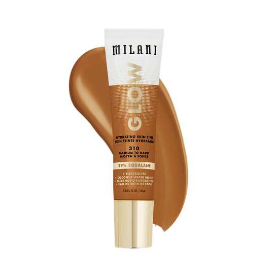 Milani Glow Hydrating Skin Tint 310 Medium to Dark