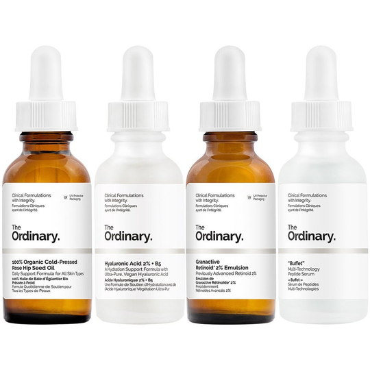 Anti-aging Routine Moderate Strenght, The Ordinary Hudvård