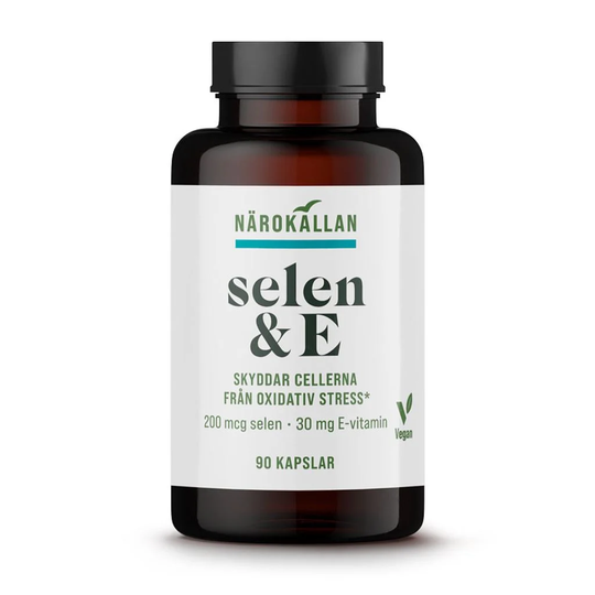 Närokällan Selen & E 90 kapslar